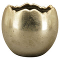 Planting Egg Aurum - or - Grès - 21,5 x 21,5 x 20 cm