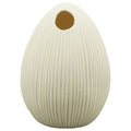 Ei Vase Ivory - Keramik - 8,5x8,5x11 cm