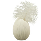 Ei Vase Ivory - Keramik - 8,5x8,5x11 cm