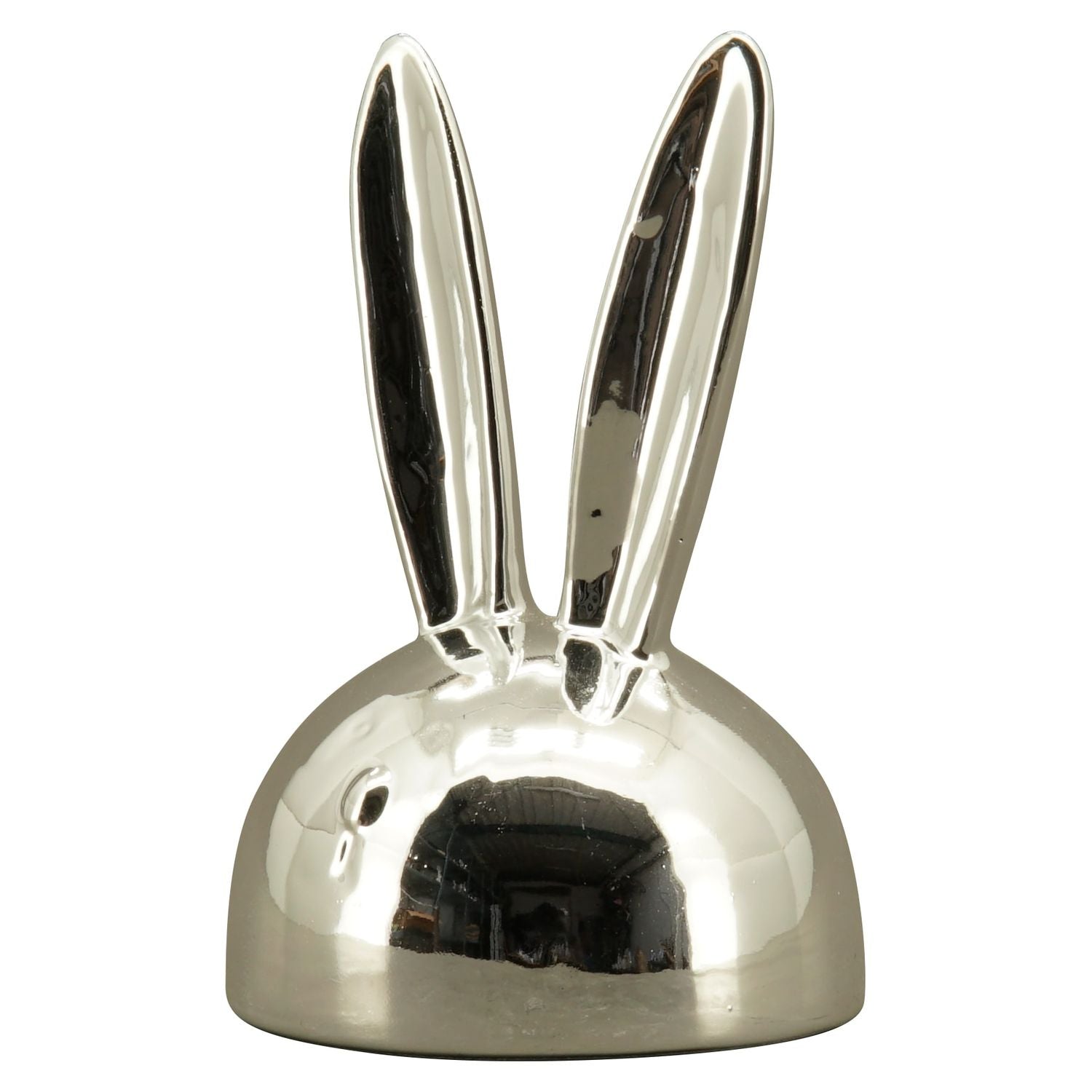 Hase ArgenT - silber - Dolomite - 5,8x5x7,6 cm