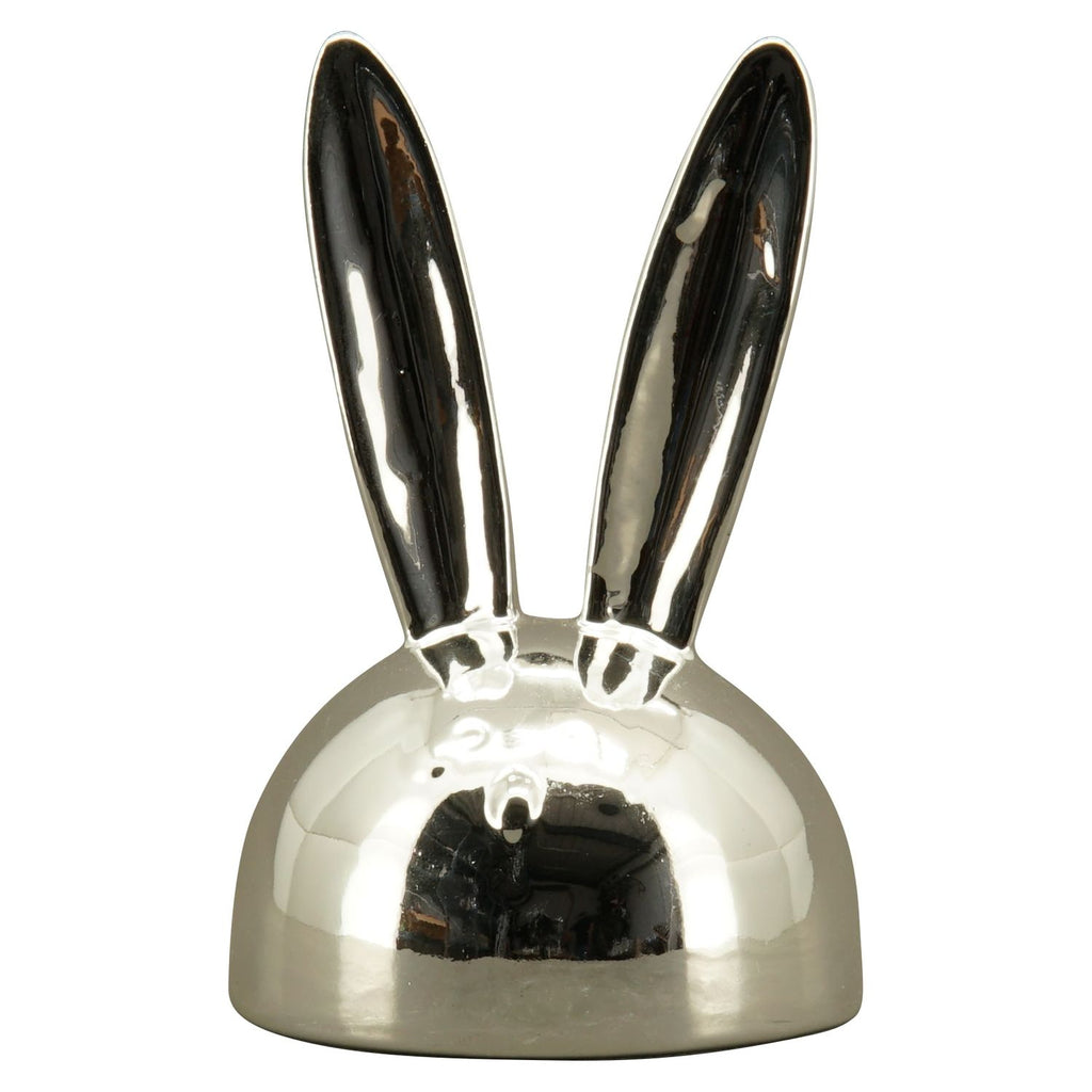 Hase ArgenT - silber - Dolomite - 9,3x8,1x12 cm