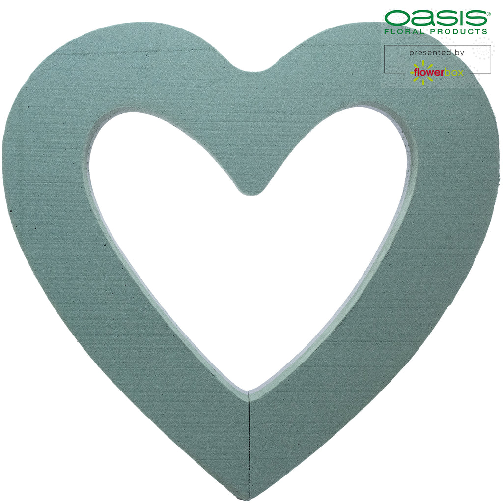OASIS® FOAM FRAMES® Open Hearts - 36 x 37 x 6cm - 2 pcs.