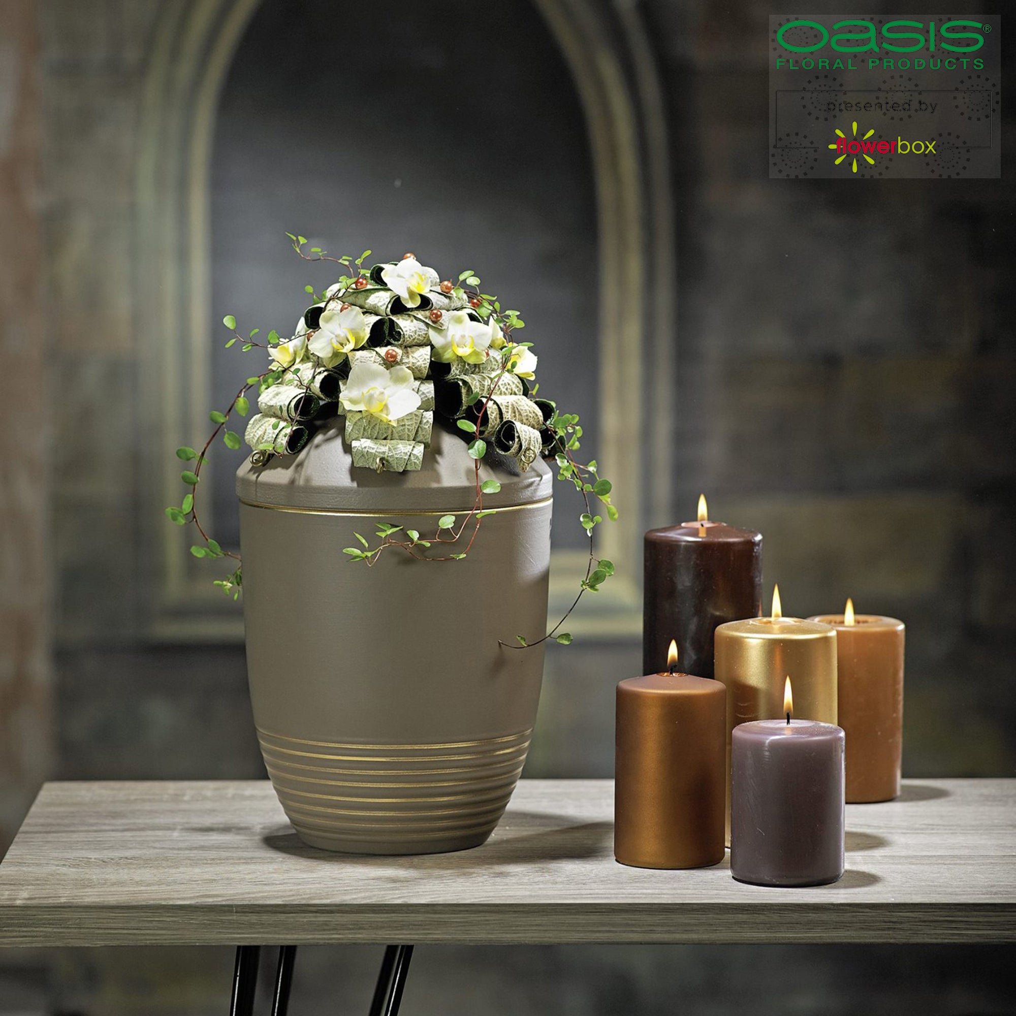OASIS® ECObase® Urnen Deco - 5,5 x 6,5cm Ø - 6 St.