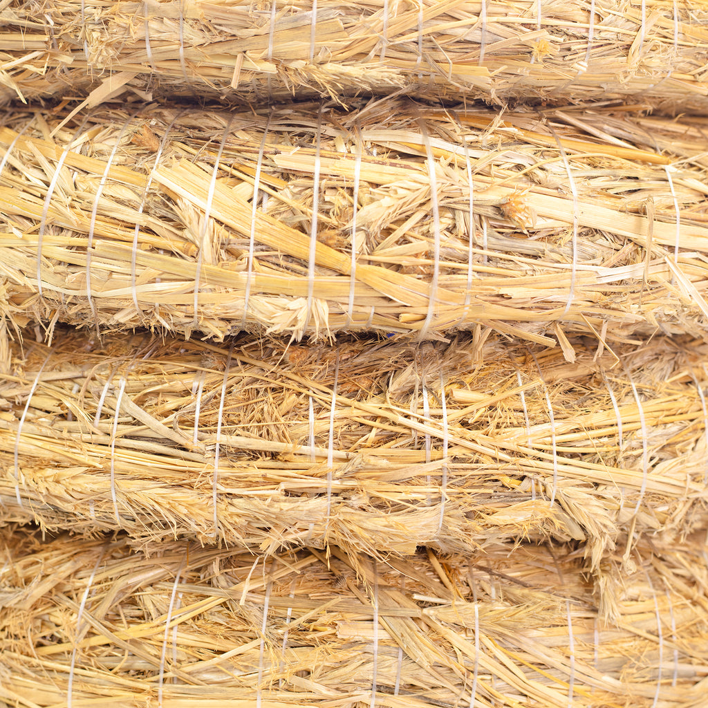 Set of 5 straw wreaths, diameter 45 cm, thickness 8 cm