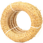 Set of 5 straw wreaths, diameter 45 cm, thickness 8 cm