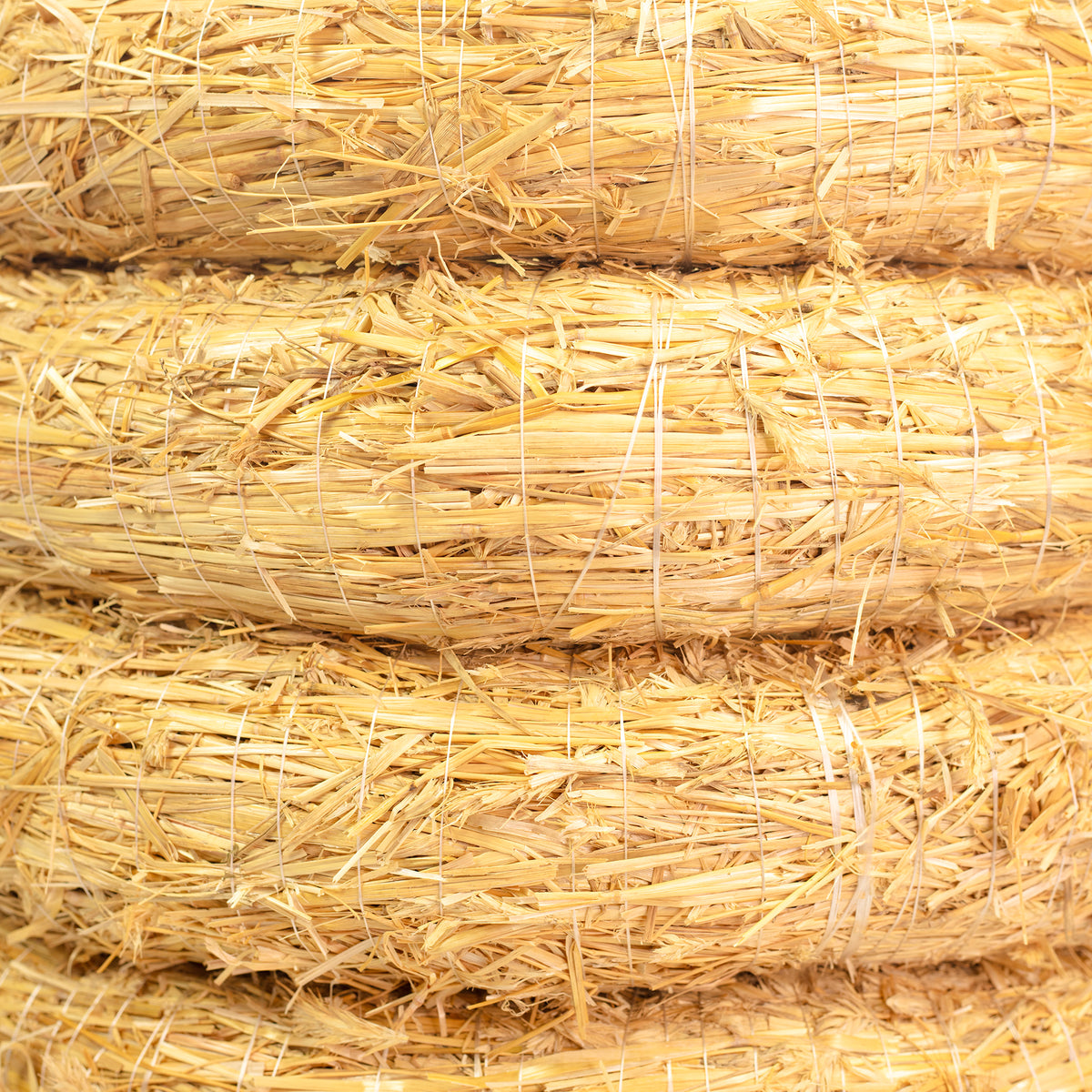 Set of 5 straw wreaths, 50 cm diameter, 10 cm thick