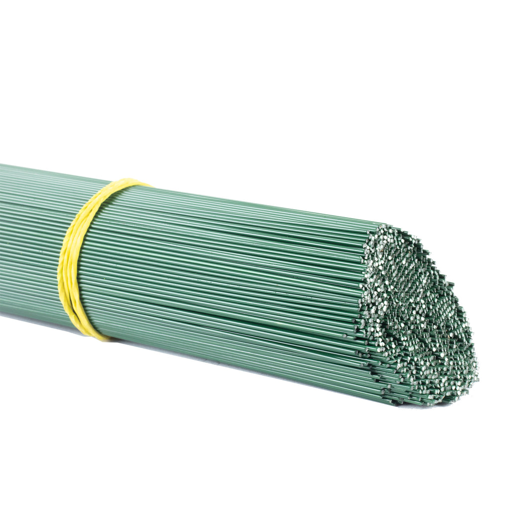 Steckdraht - grün lackiert - 1,0 x 500mm - 2,5kg