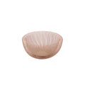 Schale Maze, rosa Metall, 24,5x12,5 cm