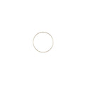 Deko-Ring Hoop, gold Metall, Durchmesser 20 cm