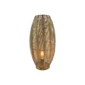 Lampe Aurora, dorée, en métal, 23 x 48 cm, culot E27, 220 V, 40 W