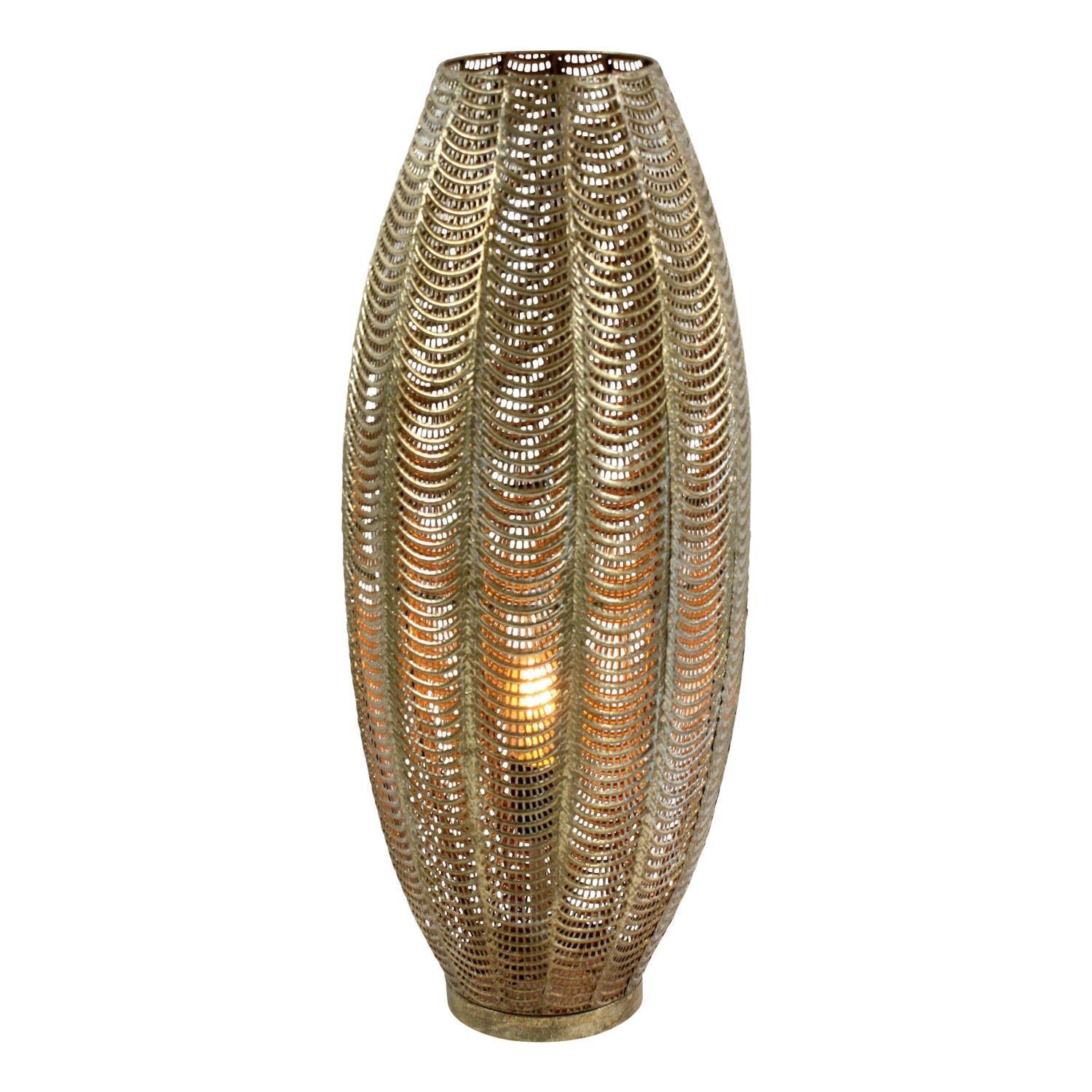 Aurora lamp, gold, metal, 28x68 cm, socket: E27, 220V, 40W