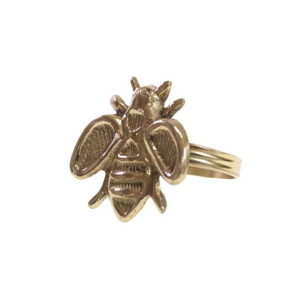 Serviettenring Biene - gold - Messing - 4,3x4,5x4,3 cm