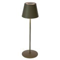 Lys LED table lamp - black - LED/metal - 12x38 cm - IP44 - max. 3.6 W - 3.7 V - 4000 mAh - Li-ion battery - with color changing and dimming function via touch sensor - 1 m USB charging cable included - illumination time: max. 8 hours on a full charge