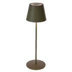 Lys LED table lamp - black - LED/metal - 12x38 cm - IP44 - max. 3.6 W - 3.7 V - 4000 mAh - Li-ion battery - with color changing and dimming function via touch sensor - 1 m USB charging cable included - illumination time: max. 8 hours on a full charge