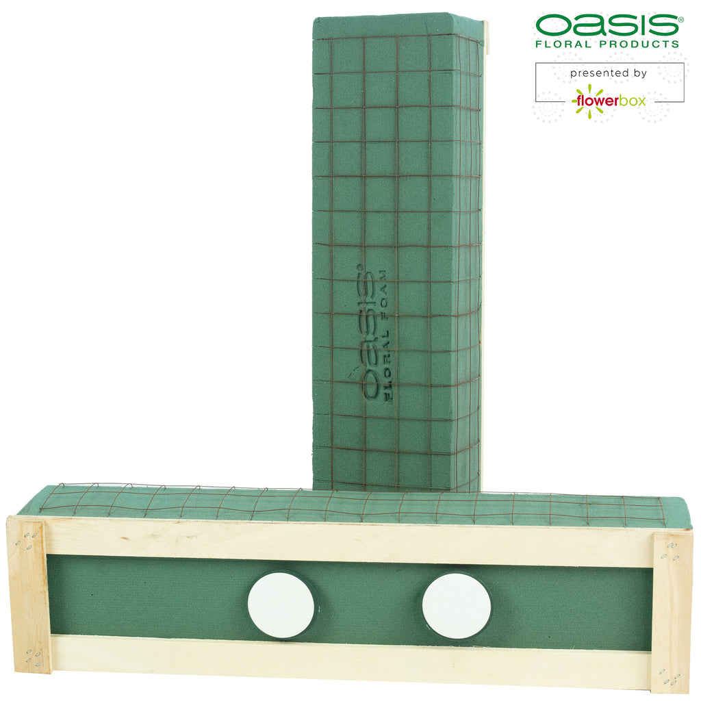 Raquette OASIS® Readyfix - 46 x 11 x 8,5 cm - pour 2 briques - 2 pièces
