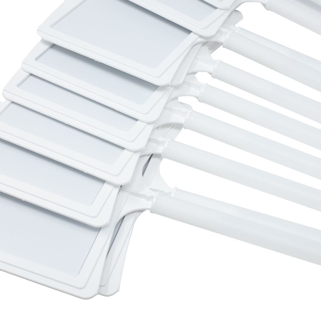 Interchangeable signs 120 x 75mm - 32cm straight - 10 pcs.