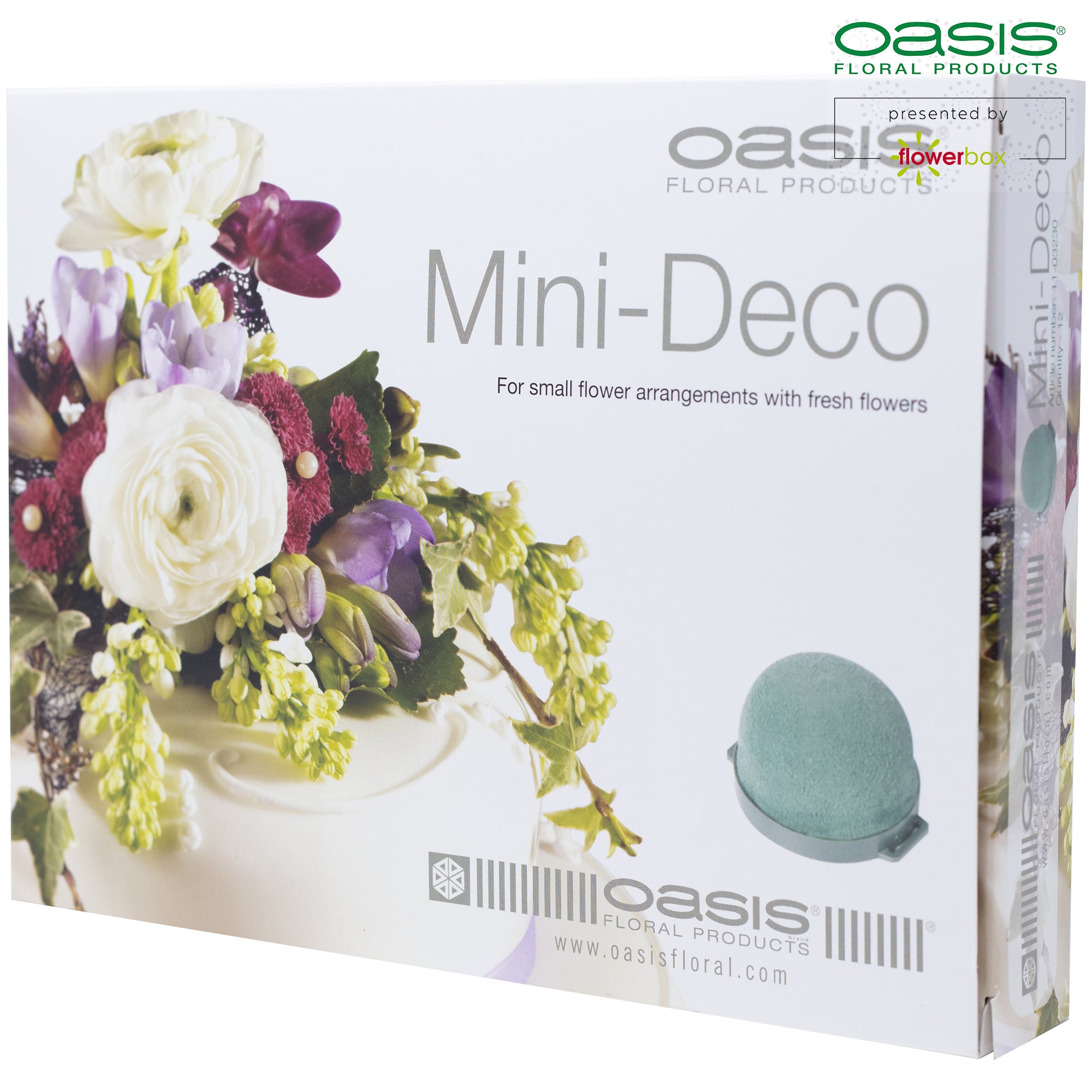 OASIS® Mini Deco IDEAL - 3,5 x 5cm Ø - 12 St.