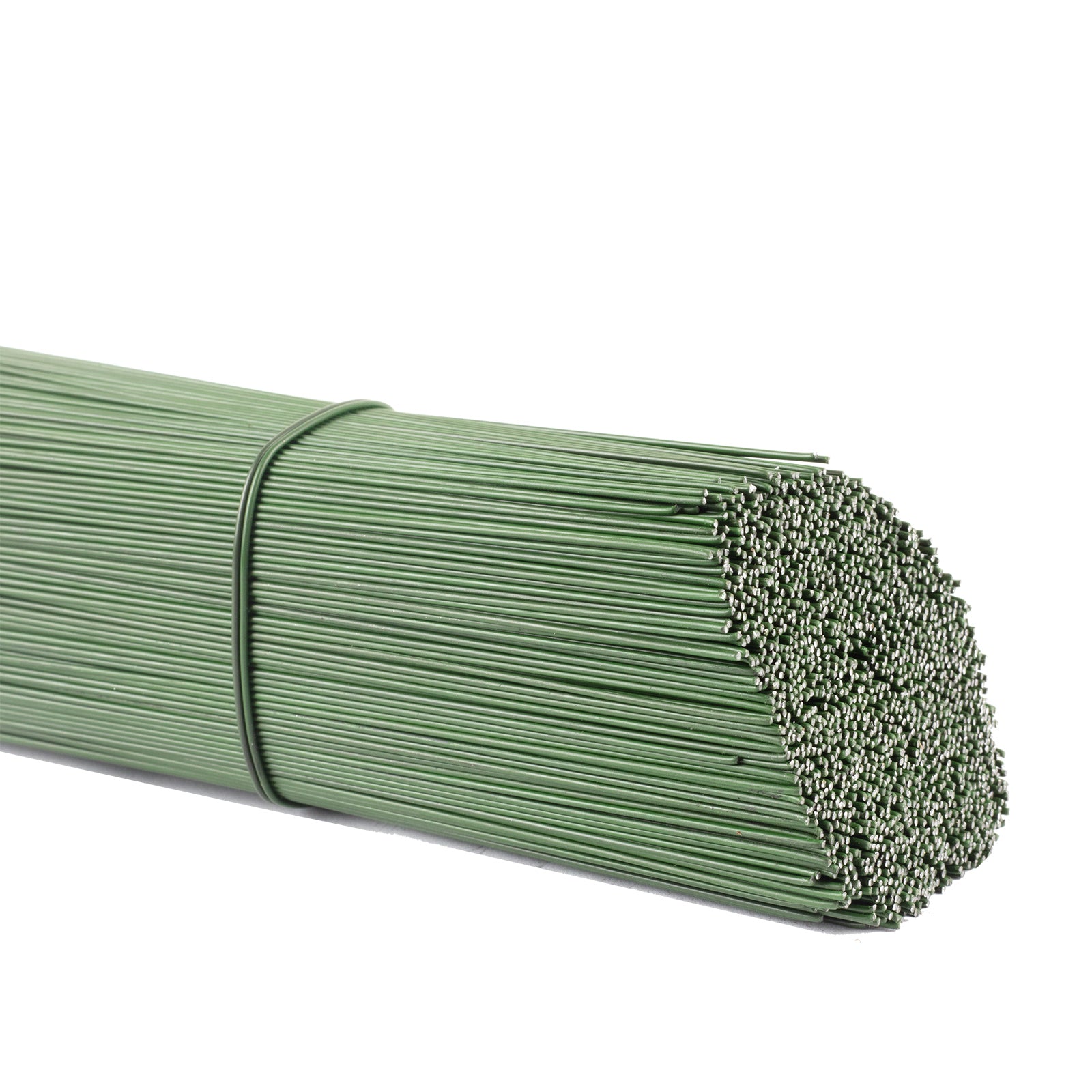 Steckdraht - 0,7 x 350 mm - 2,5 kg - grün lackiert