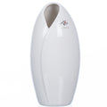 AMARYLLIS porcelain vase - weiß - 15x15x22cm - Porzellan