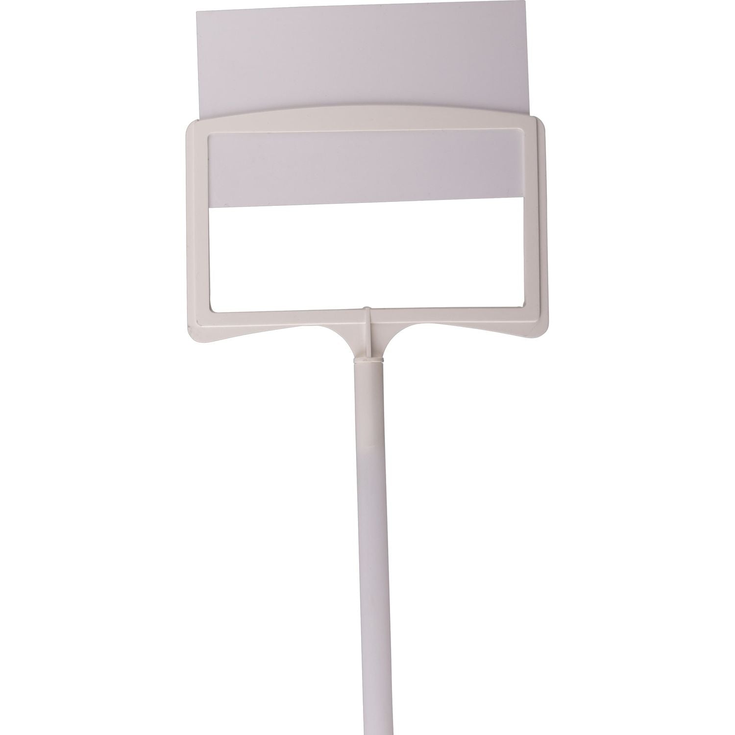 Wechselschilder - 120 x 75mm  - 50cm gerade - 10 St.