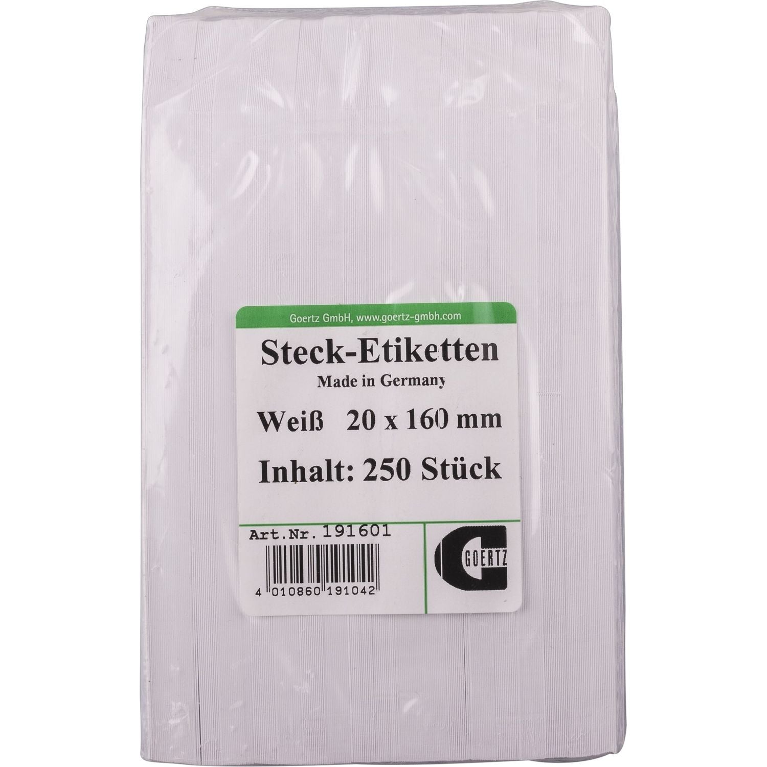 Plug-in labels - 20 x 160mm - 250 pcs.