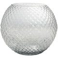 DIAMOND fish bowl - klar - 12x12x10cm - Glas