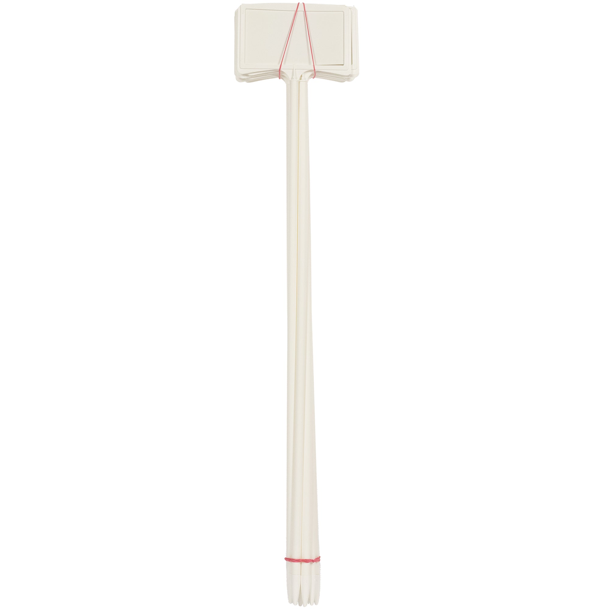 Wechselschilder - 120 x 75mm  - 60cm gerade - 10 St.