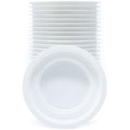 OASIS® Junior Schale, 3 x 12 cm Ø, Weiß