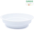 OASIS® Junior Schale, 3 x 12 cm Ø, Weiß