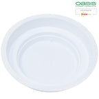 OASIS® Junior Schale, 3 x 12 cm Ø, Weiß