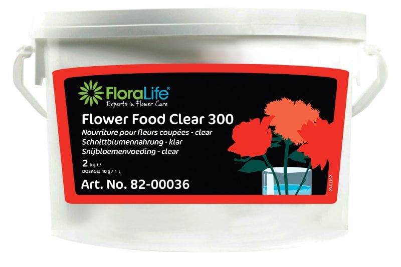 FloraLife® Flower Food CLEAR 300 - 2 kg Eimer