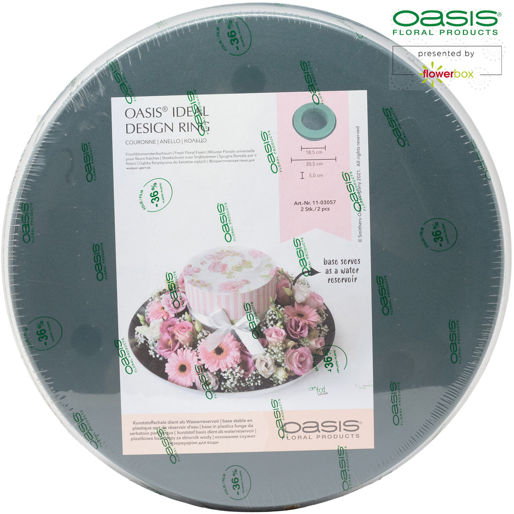 OASIS® IDEAL Design Ring - 4,5 x 30cm Ø - innen: 19cm Ø - 2 St.