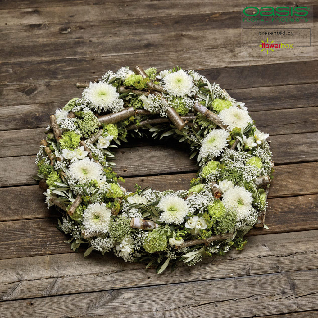 Bague OASIS® BIOLIT® - 5,5 x 32 cm Ø - intérieur : 20,5 cm Ø - 2 pièces.