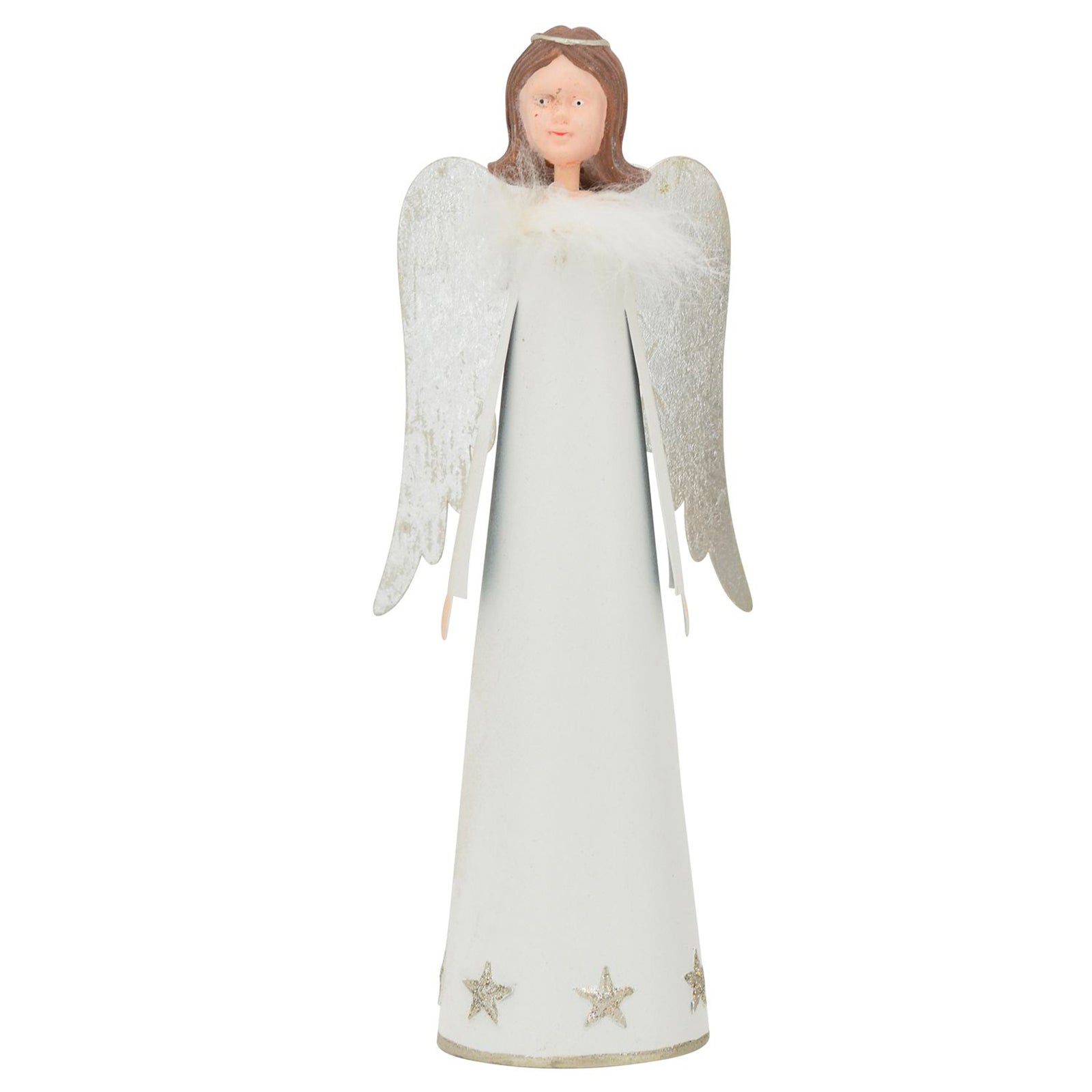 Angel Teal - métal - 29 x 11,5 x 7 cm