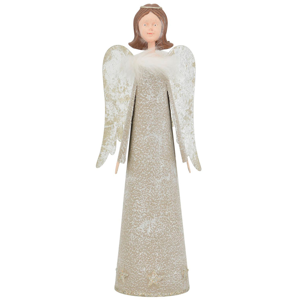 Angel Teal - métal - 29 x 11,5 x 7 cm