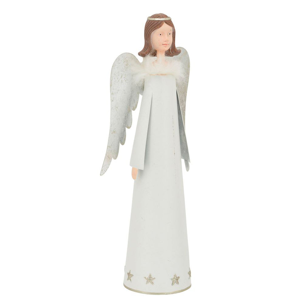 Angel Teal - métal - 29 x 11,5 x 7 cm