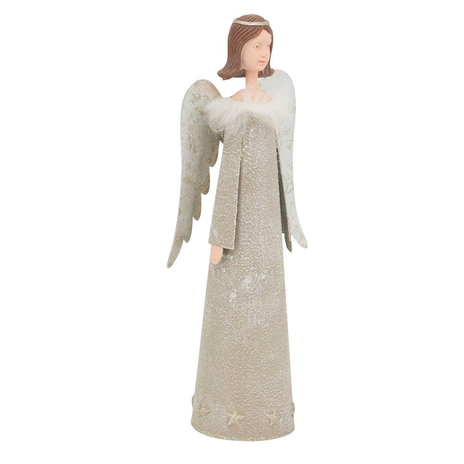 Angel Teal - métal - 29 x 11,5 x 7 cm