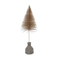 Tree Teal - Metal/Concrete - 23x23x33 cm