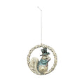 Lilian Christmas Ornament - Black - Polyresin - 10.5 x 4 x 10.5 cm