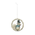 Lilian Christmas Ornament - Black - Polyresin - 10.5 x 4 x 10.5 cm