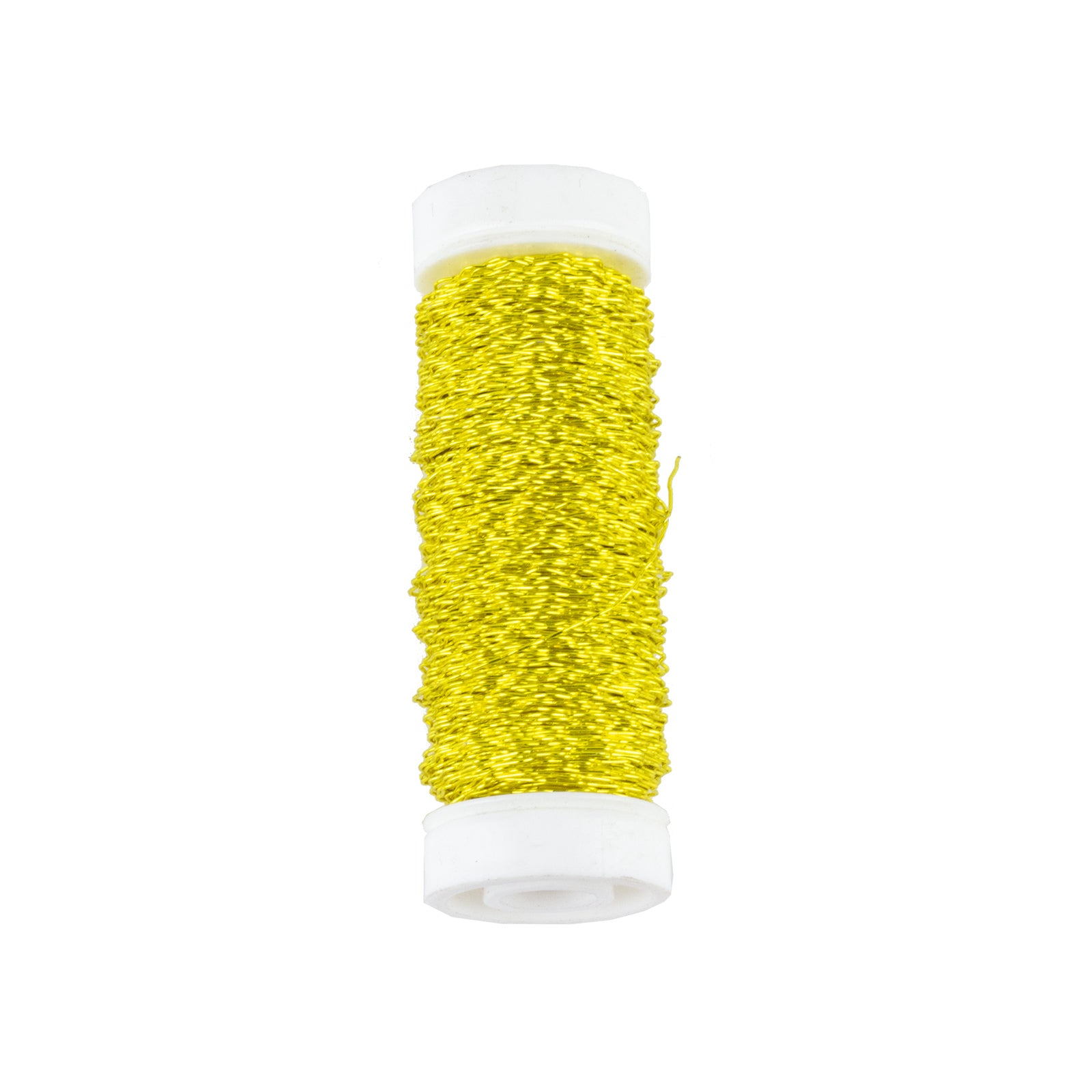 Bouilloneffektdraht - 0,3 mm x 35 m - 25 g - gelb