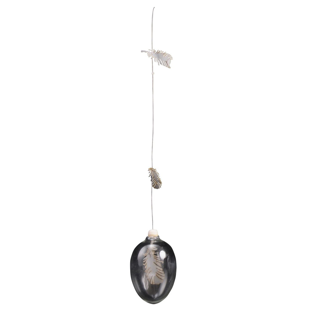 EiHänger Vitreous, Glas, 8x8x5 cm, 1 Stück, assortiert