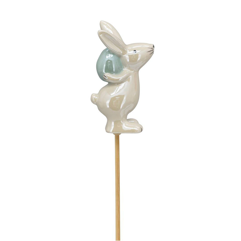 HasenStecker Pearl, Keramik, 4,8x3,1x26 cm,1 Stück, assortiert