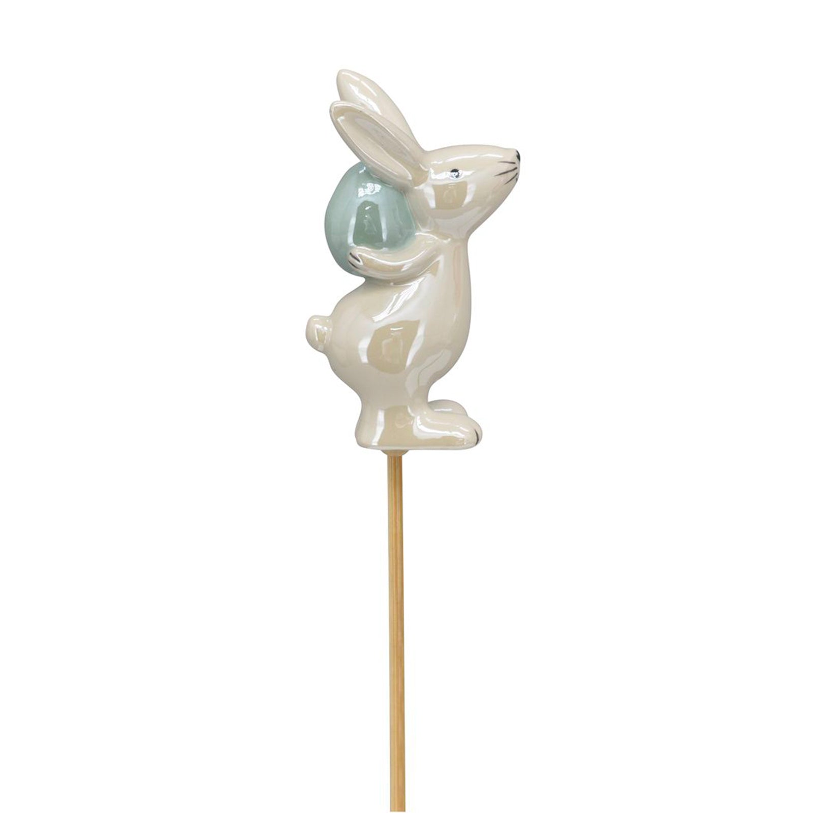 HasenStecker Pearl, Keramik, 4,8x3,1x26 cm,1 Stück, assortiert