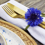4-piece cutlery set Golden Cutlery - matte gold - 18/10 stainless steel