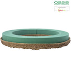 OASIS® BIOLIT® wreath - 6 x 44cm Ø - inside: 31cm Ø - 2 pcs.