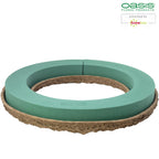 OASIS® BIOLIT® wreath - 6 x 44cm Ø - inside: 31cm Ø - 2 pcs.