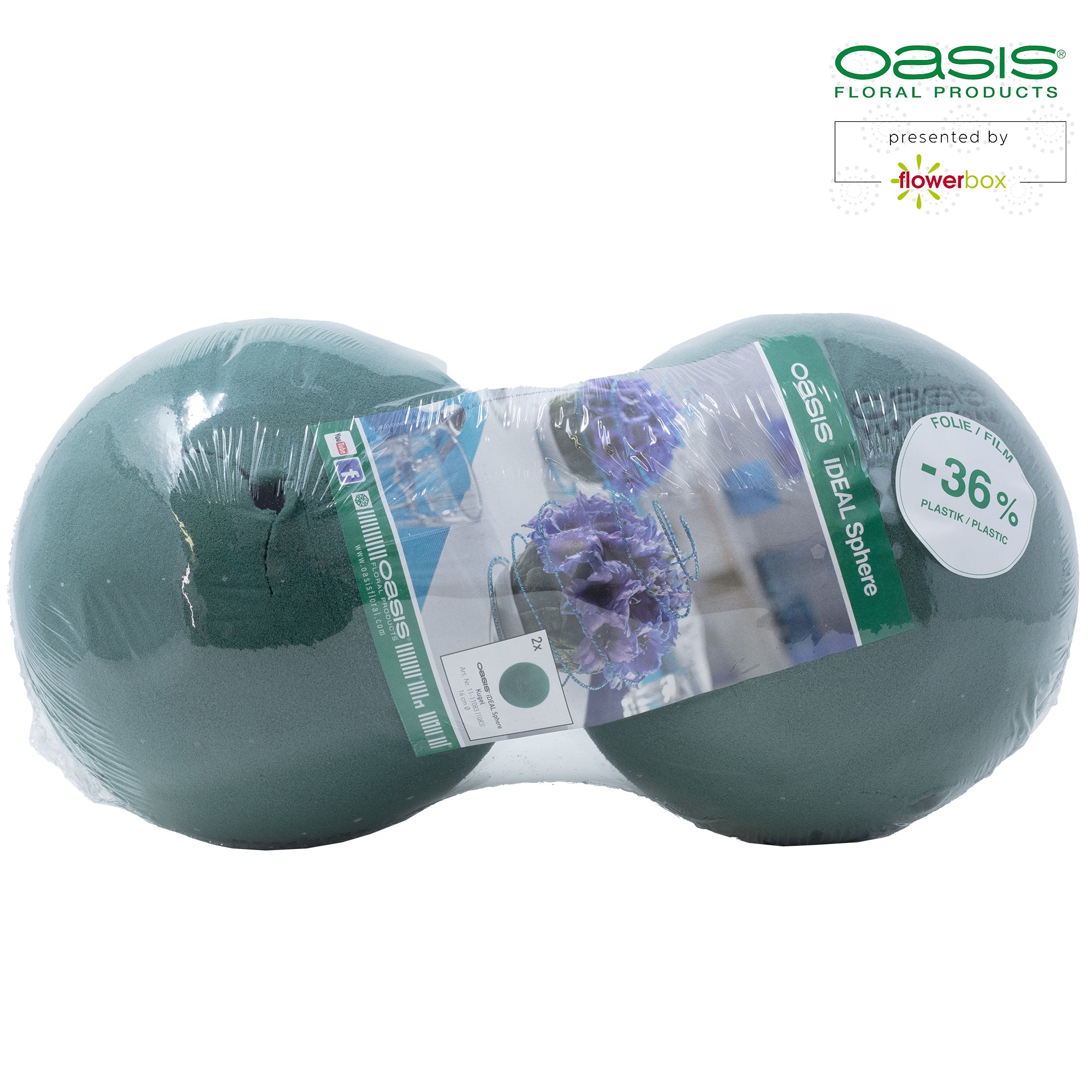 OASIS® IDEAL ball - 16cm Ø - 2 pcs.