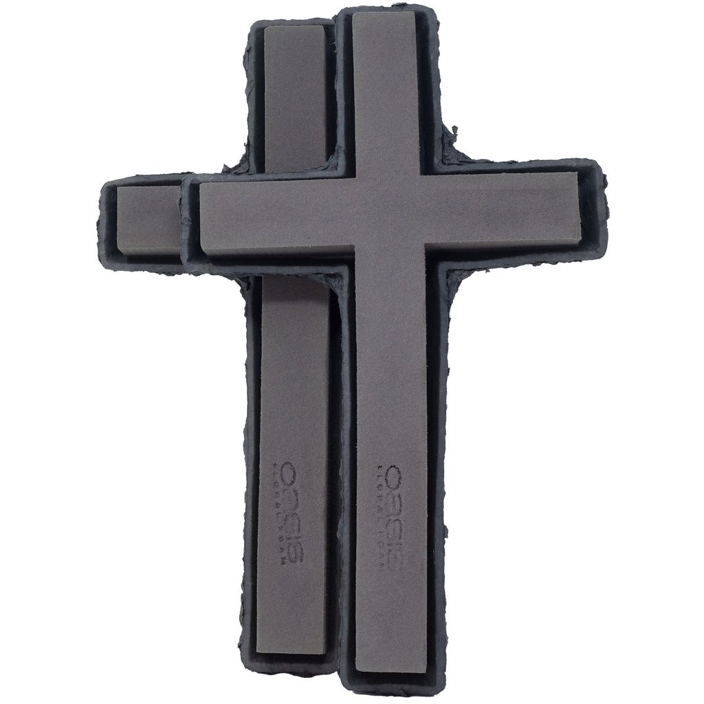 OASIS® BLACK BIOLIT® Cross - 42 x 26 x 4.5cm - 2 pcs.
