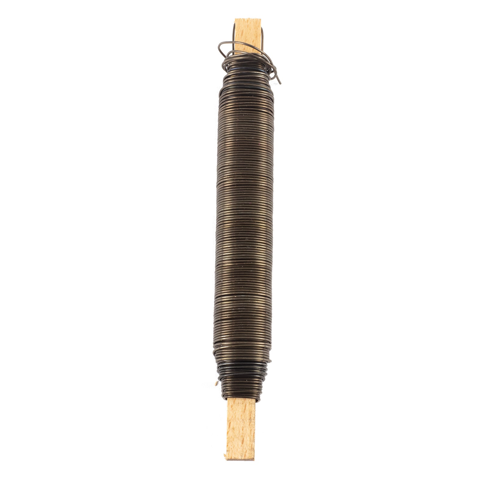 Wickeldraht Holzstab blau geglüht 0,65 mm, 1 Rolle